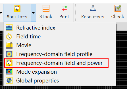 利用FDTD的参数扫描分析薄膜中WO3层厚度对反射率影响的图10